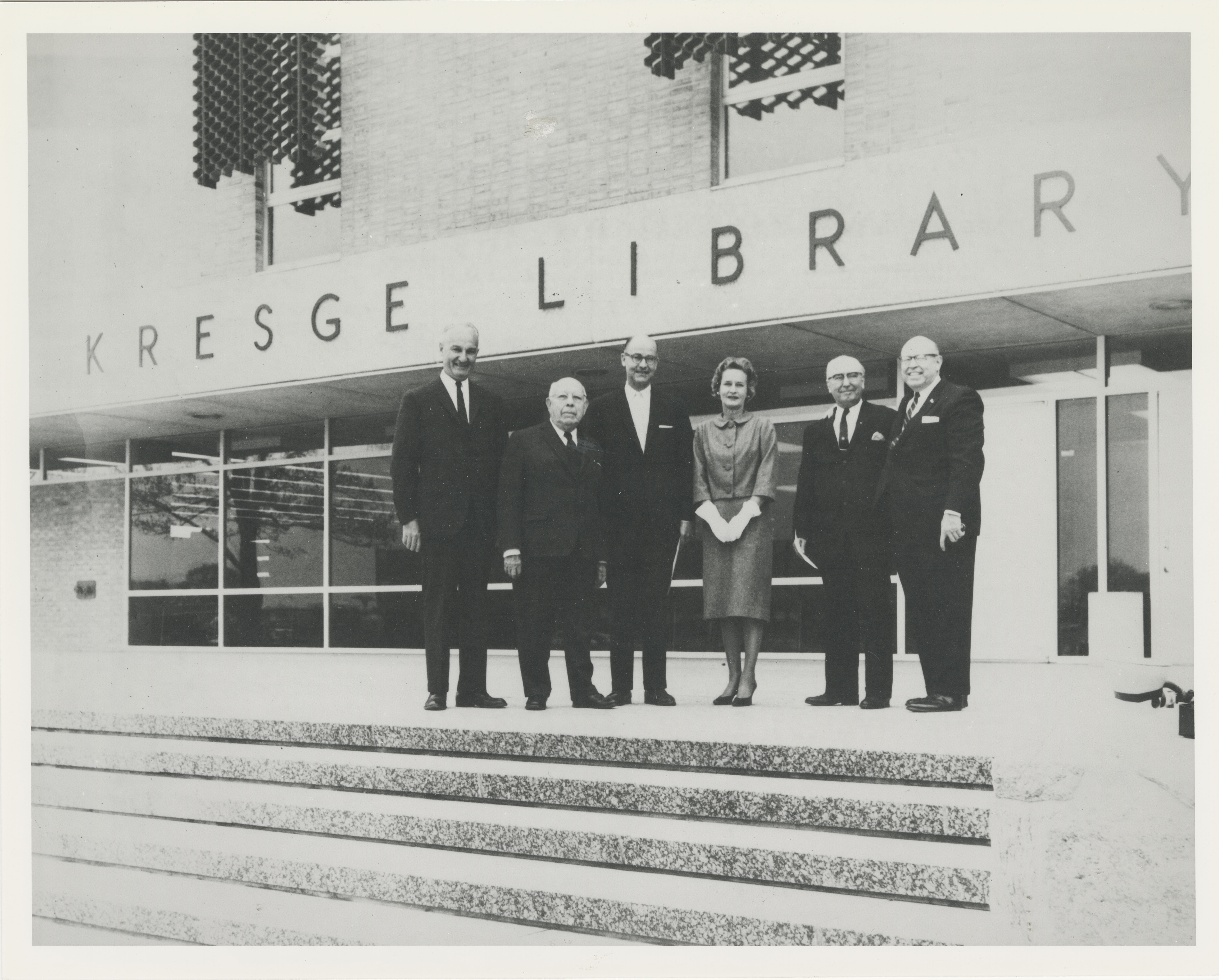Kresge Library dedication